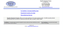 Desktop Screenshot of naughtonequipment.com